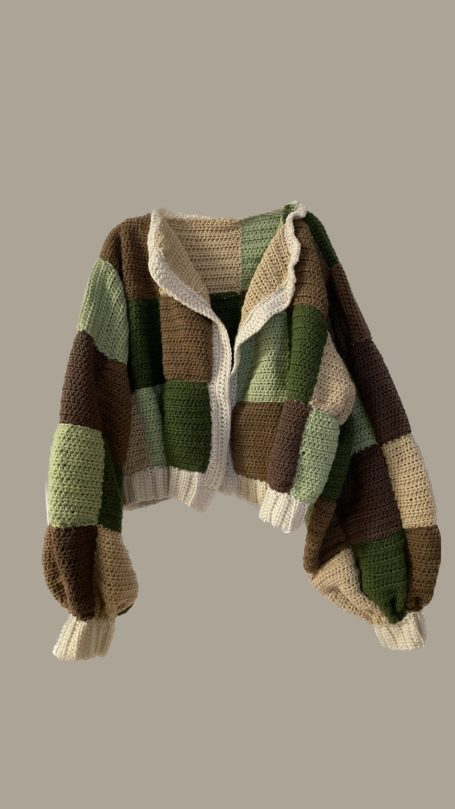 Patchwork sweater